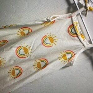 Camisole from features playful sleeveless floral dress